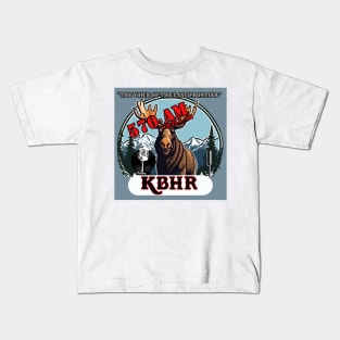 KBHR Moose on the Mic Kids T-Shirt